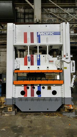 Used 400 TON PACIFIC STRAIGHT SIDE HYDRAULIC PRESS