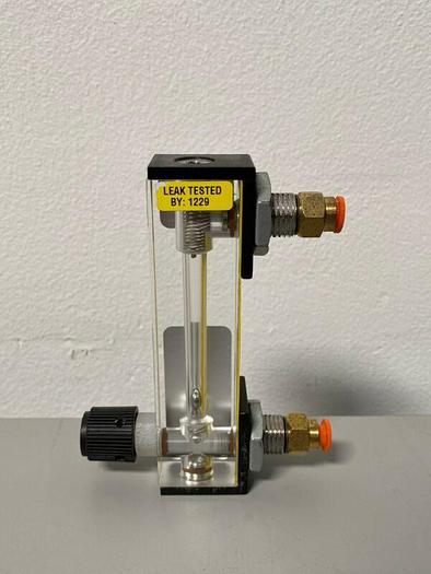 Used Cole Parmer 34500-60 ACRY-010035 Flowmeter Kit with Valve 40 SCFH