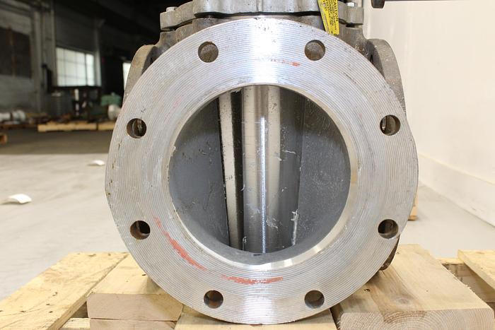 Used Dezurik 8" 3-way Air Operated Valve#43971