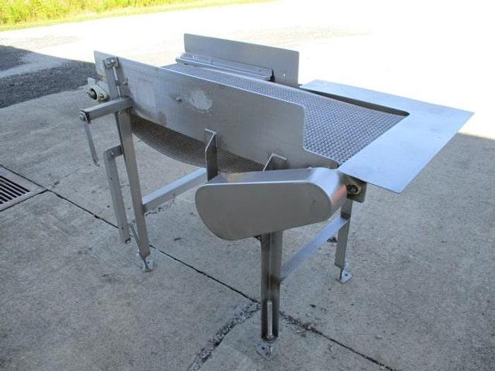 Used Conveyor; Intralox Belt; 18"Wx4'L