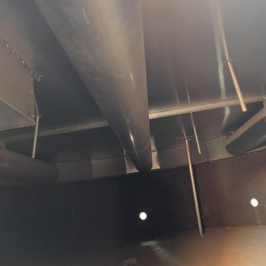 Used Palmer Of Texas 500BBL Vertical Storage Tanks – 15’6” x 16’, Carbon Steel, Flat Bottom, Used Basic Refurb, 2015