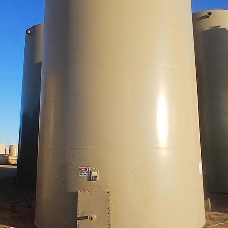 Used Petrosmith 1000BBL Vertical Storage Tanks - 15’6” x 30’, Carbon Steel, Flat Bottom, Used Basic Refurb, 2019
