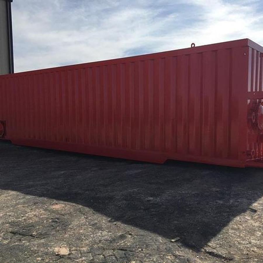 Refurbished 500BBL Frac Tanks- 43x8.5x11, Corrugated Steel, V-bottom, Full Refurb