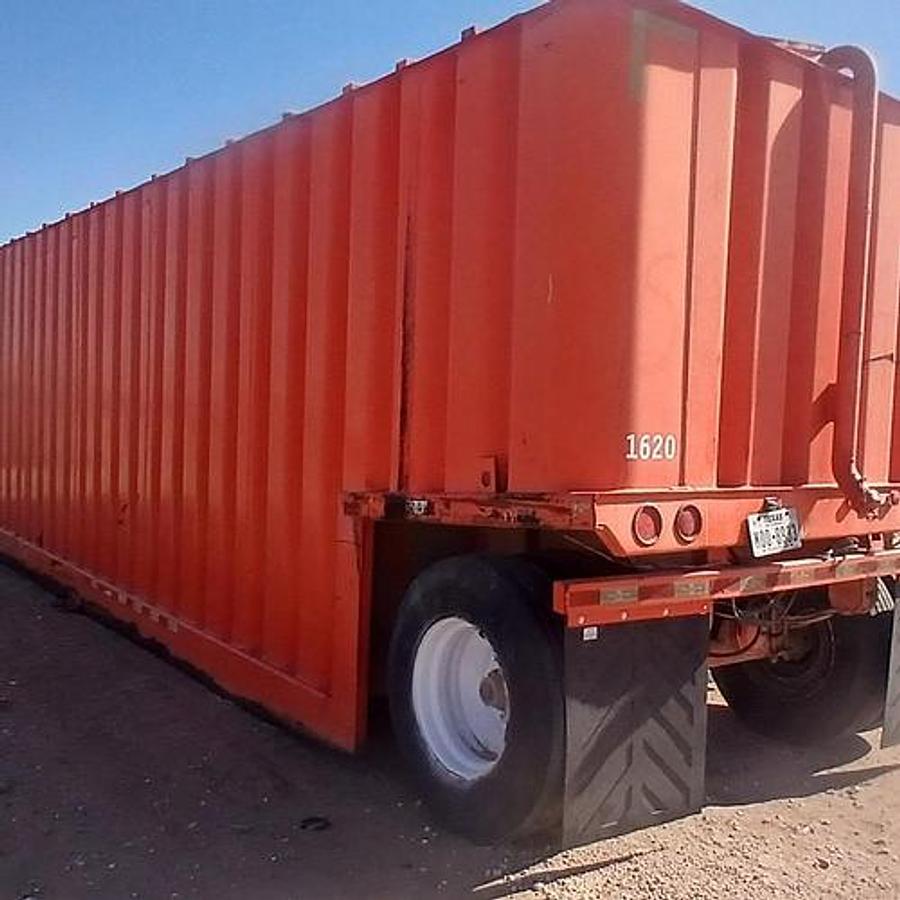 Used 500BBL Frac Tanks- 43x8.5x11, Corrugated Steel, V-bottom, Used Basic Refurb