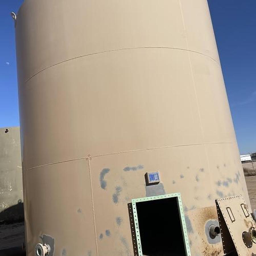 Used Accurate Inc 500BBL Vertical Storage Tanks – 15’6” x 16’, Carbon Steel, Flat Bottom, Used Basic Refurb, 2014