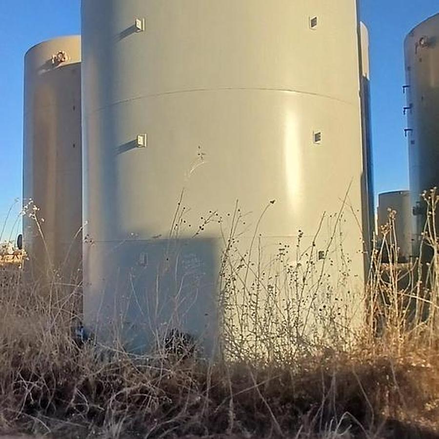 Used Smith Industries 750BBL Vertical Storage Tanks - 15’6” x 24’, Carbon Steel, Flat Bottom, Used Basic Refurb, 2018