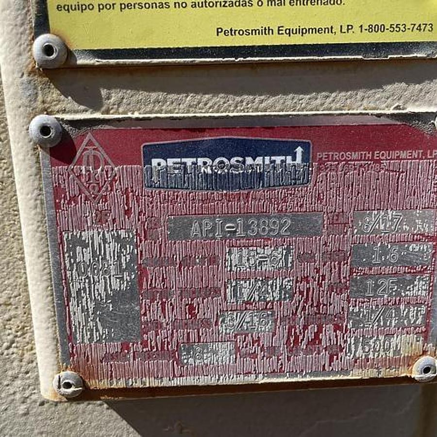 Used Petrosmith 500BBL Vertical Storage Tanks – 15’6” x 16’, Carbon Steel, Flat Bottom, Used Basic Refurb, 2017