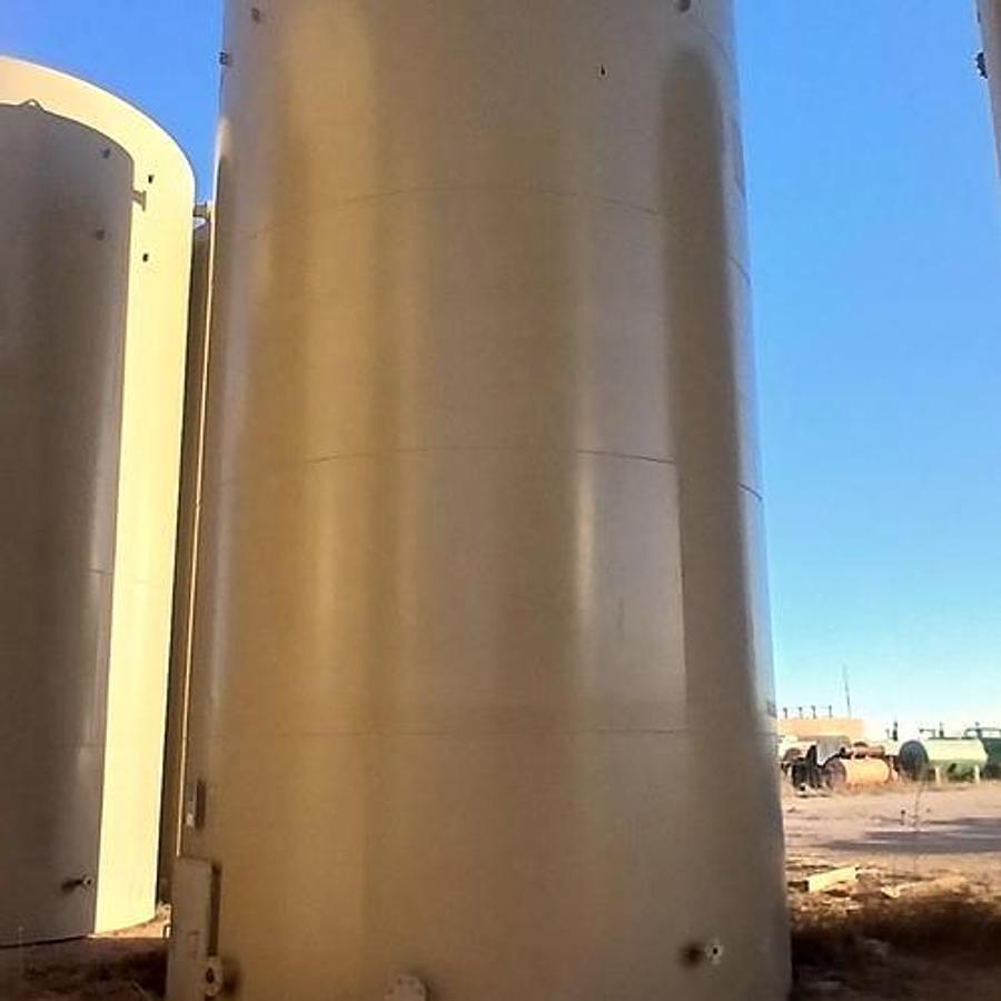 Used Petrosmith 1000BBL Vertical Storage Tanks - 15’6” x 30’, Carbon Steel, Flat Bottom, Used Basic Refurb, 2019
