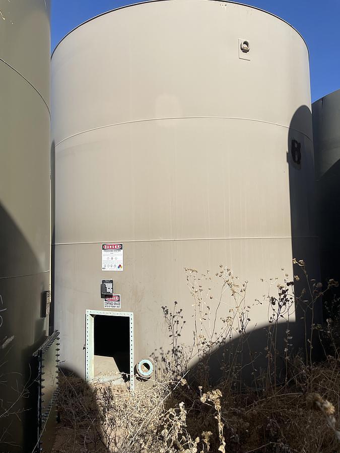 Used Dragon 500BBL Vertical Storage Tanks - 15’6” x 16’, Carbon Steel, Flat Bottom, Used Basic Refurb, 2021