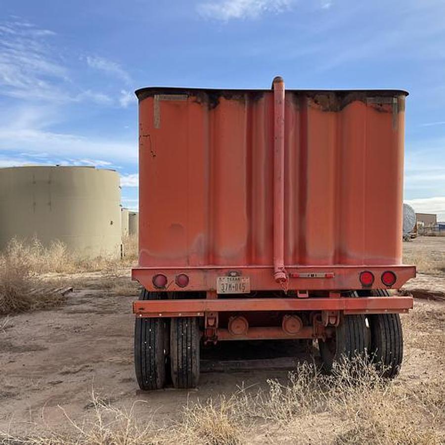 Used 500BBL Frac Tanks- 43x8.5x11, Corrugated Steel, V-bottom, Used Basic Refurb