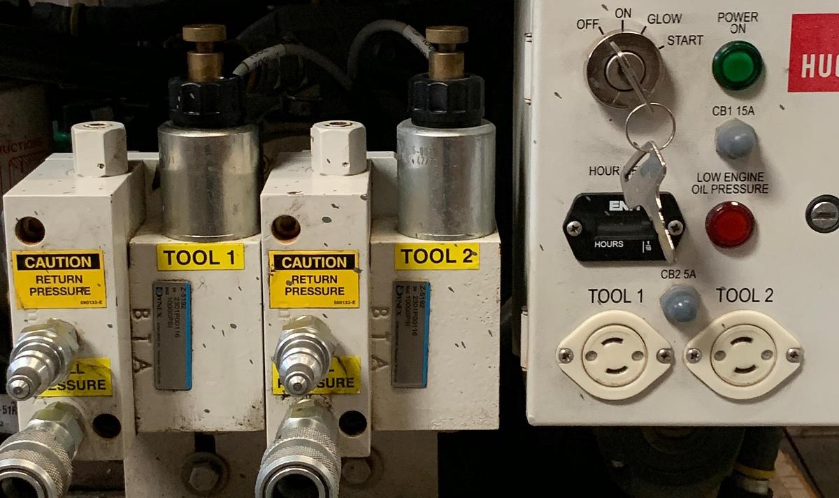 Huck Portable Hydraulic Power Unit (HPU) + Hydraulic Fastening Tool