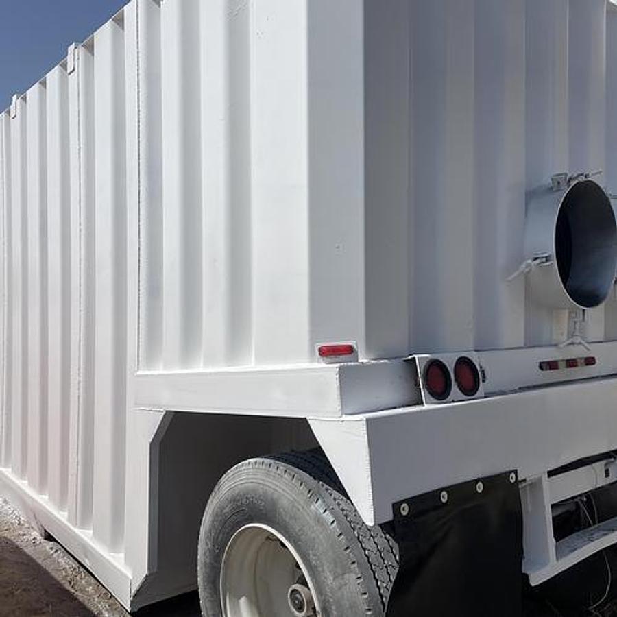 Refurbished 500BBL Frac Tanks- 43x8.5x11, Corrugated Steel, V-bottom, Full Refurb 