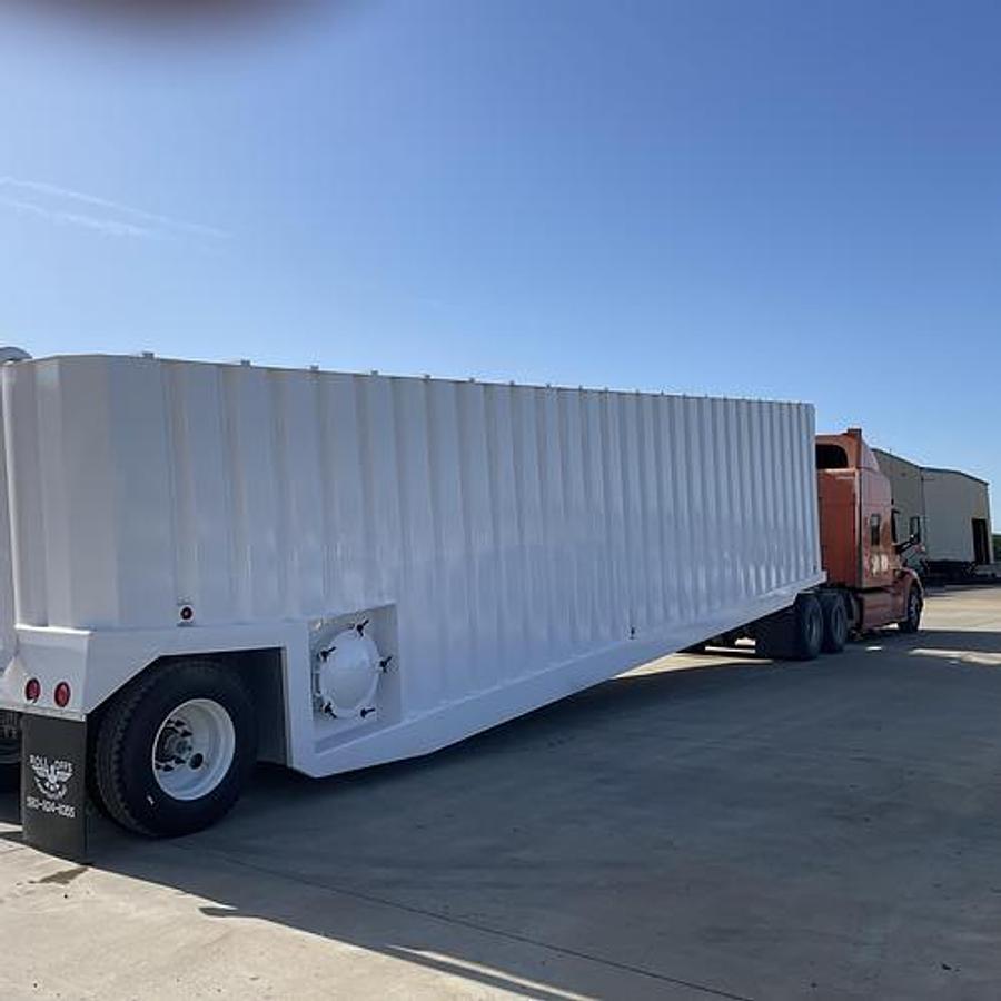 Refurbished 500BBL Frac Tanks- 43x8.5x11, Corrugated Steel, V-bottom, Full Refurb