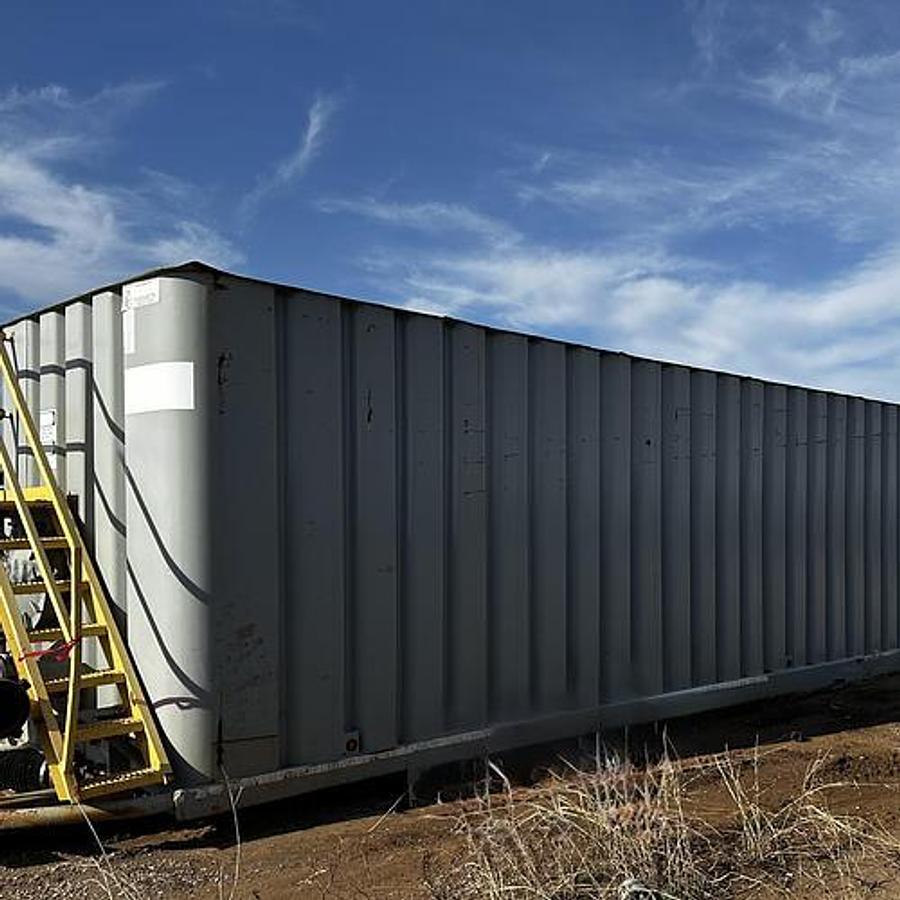 Used 500BBL Frac Tanks- 43x8.5x11, Corrugated Steel, V-bottom, Used Basic Refurb