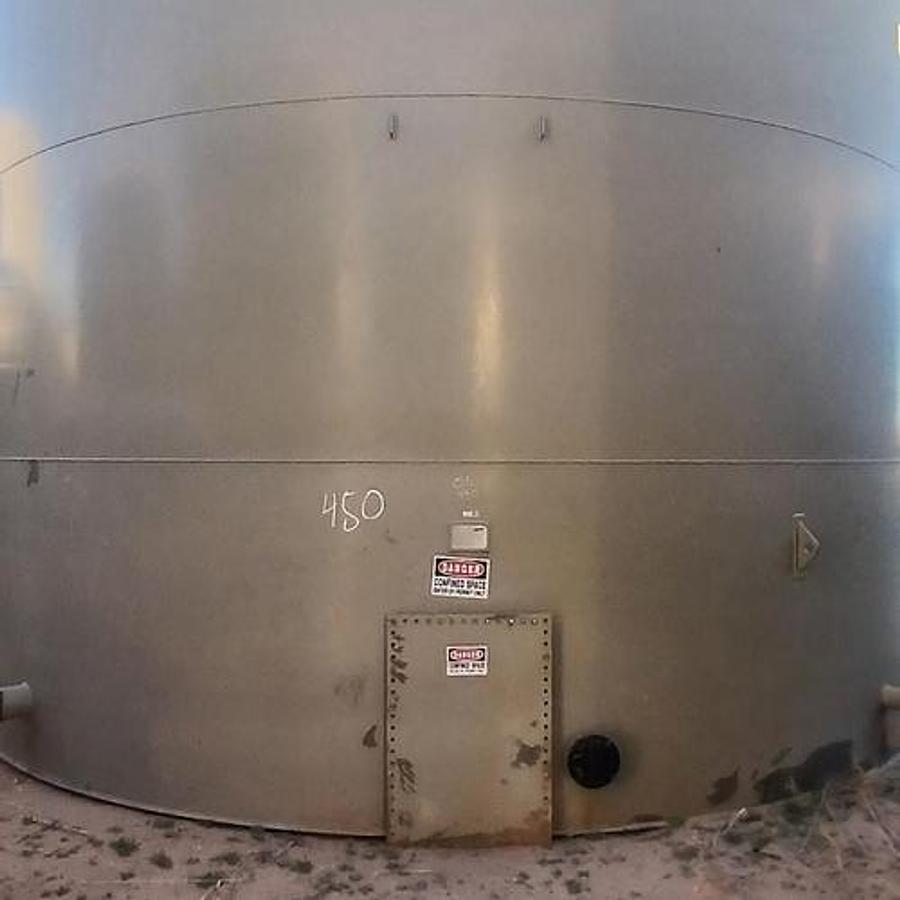 Used Palmer Of Texas 1000BBL Vertical Storage Tanks - 21’6” x 16’, Carbon Steel, Flat Bottom, Used Basic Refurb, 2017