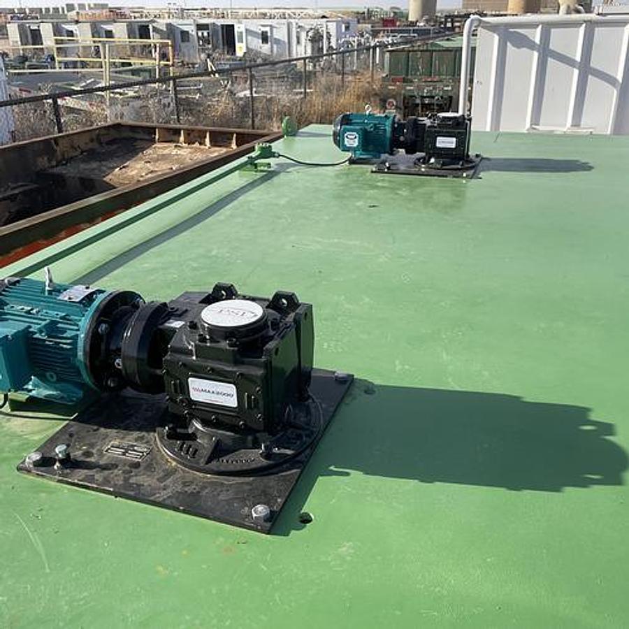 Refurbished 135BBL Agitated Tanks - (2) 5HP Motors, (2) 32” Impellers, All Electrical Completed, Full Refurb