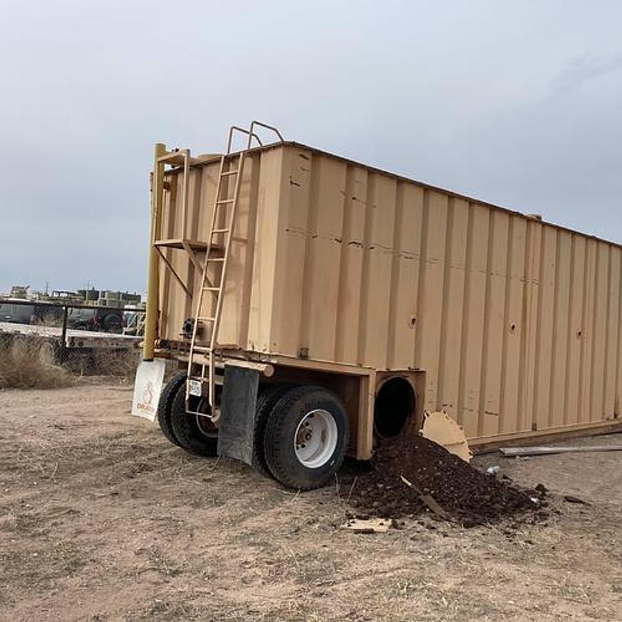 Used 500BBL Frac Tanks- 43x8.5x11, Corrugated Steel, V-bottom, Used Basic Refurb