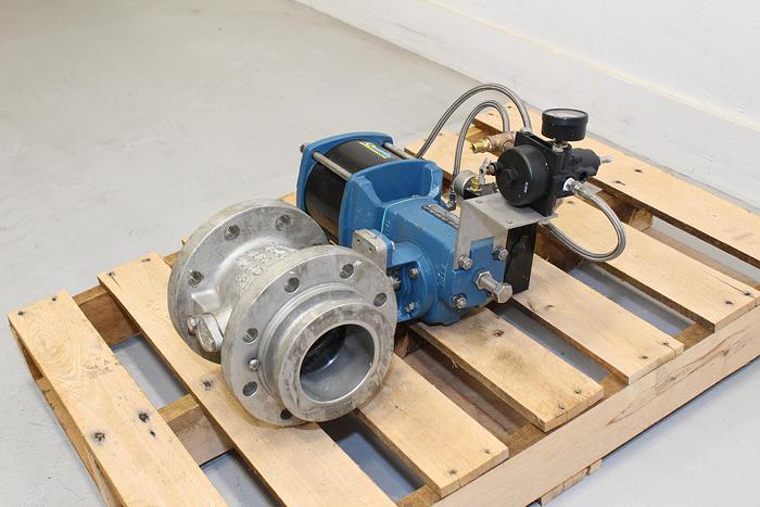 Used DeZurik 4" Veeball Valve #43981