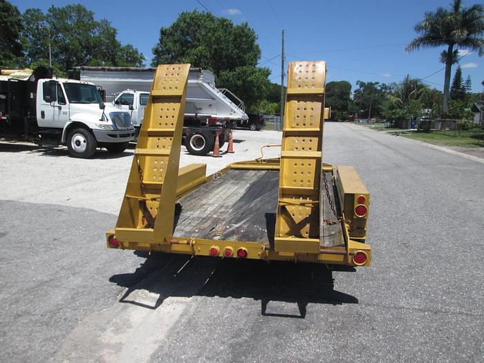 Used 2002 Belshe 7'x16' Equipment Trailer