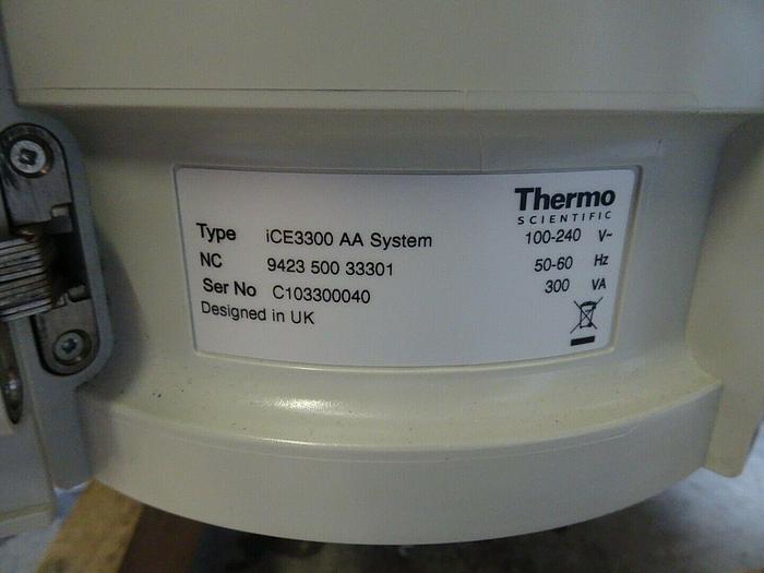 Used Thermo ICE 3300 Double Beam AA Spectrometer Atomic Absorption System AAS