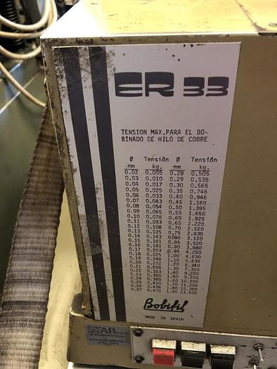 Usato AVVOLGITORE X TRASFORMATORI  BOBIFIL ER33