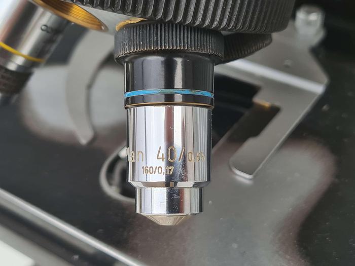 Used Olympus BH-2 Microscope with 3 Objectives