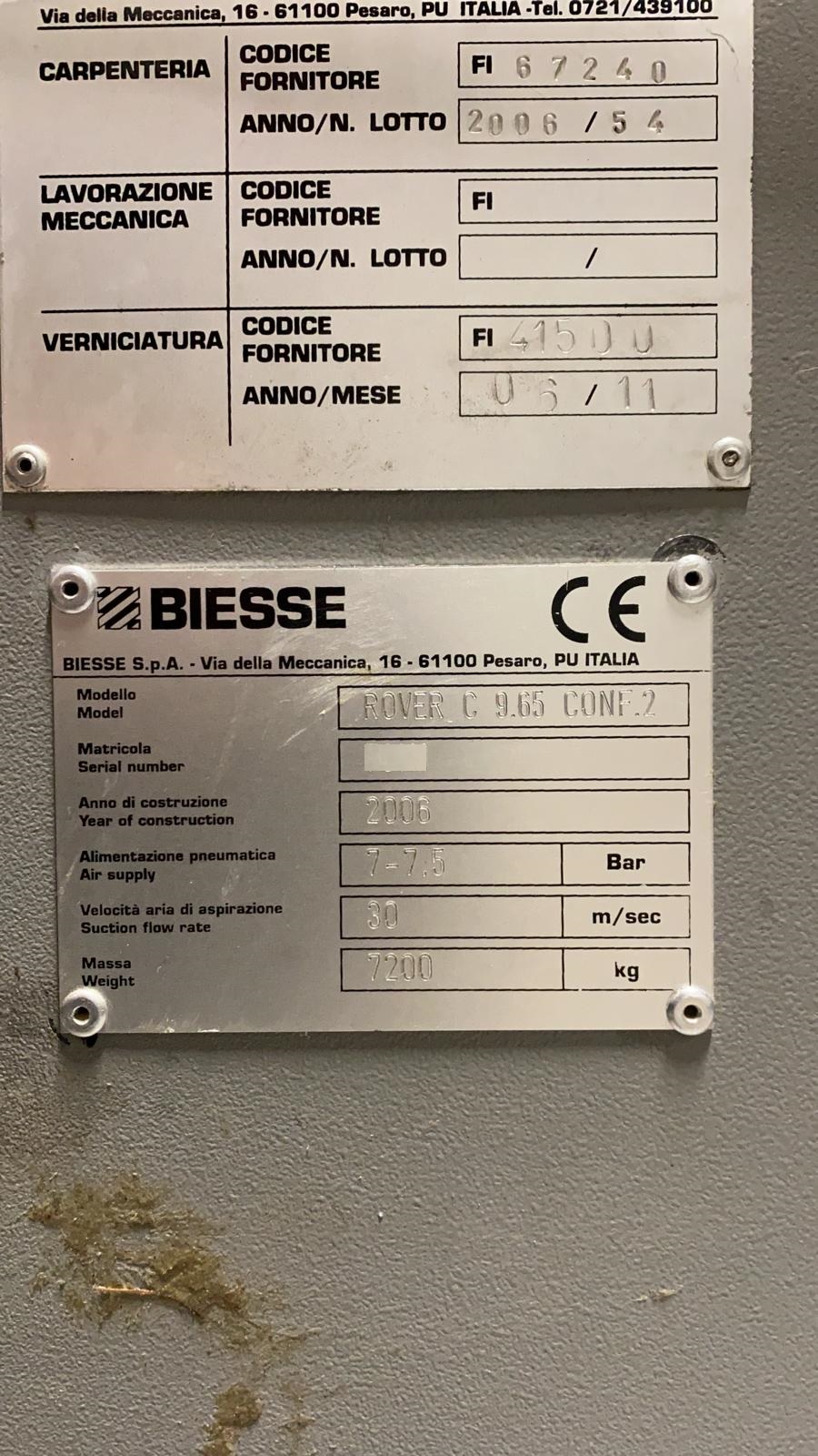 Usado BIESSE ROVER C 9,65 - 2004