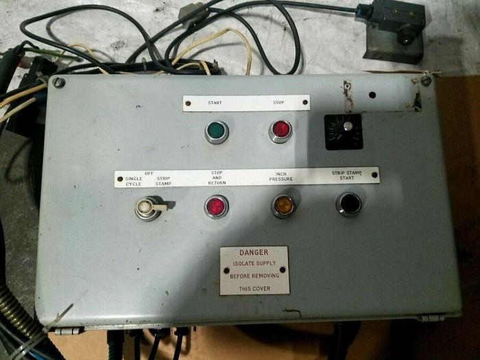 Used Electronic Control Box with relays and other micro switches