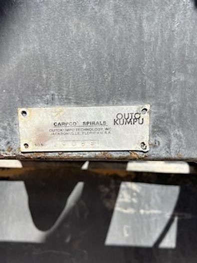 Used Carpco Carpco LC 3000 spirals