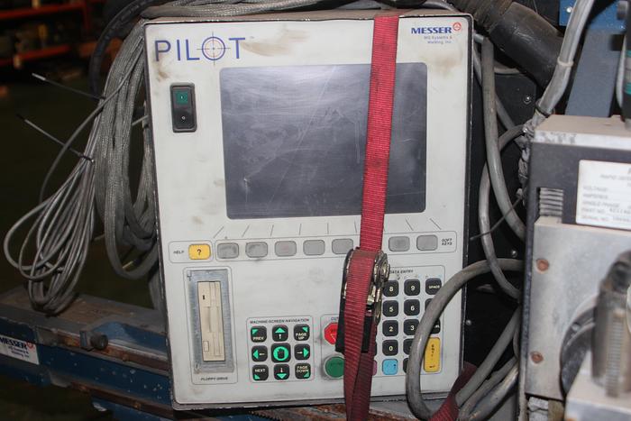 Used 1999 Messer M2B2-0010 CNC Plasma | 6'x20' 100 Amps, PILOT Control, Dry Table