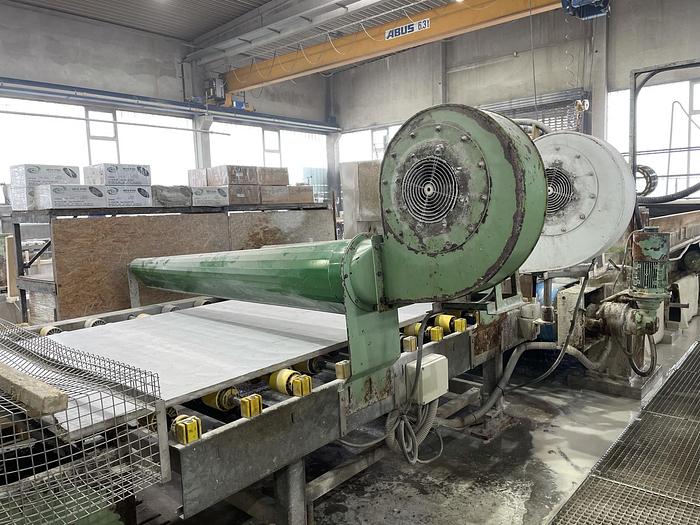 Gebraucht 2003 SIMEC komplette Marmor Schleifanlage, 6 Kopf Vorschleifstraße LM 06