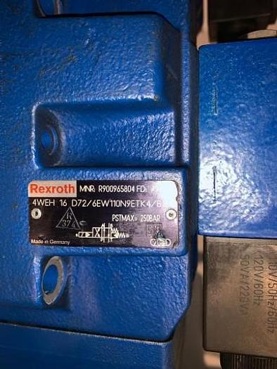REXROTH 4WEH 15 D72/6EW110N9ETK4/B10 SPOOL VALVE W