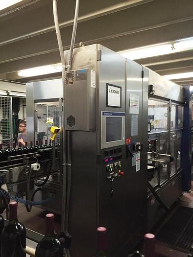 Used Labeler, Krones, Universella, Front&Back, Glue, Wine Bottles #C740300