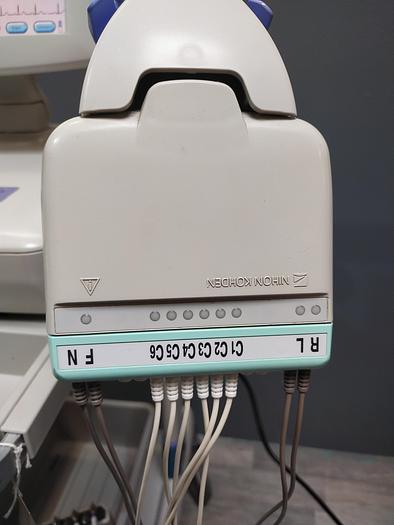 Gebraucht Nihon Kohden  ECG-1550K cardiofax V EKG Gerät inkl. 10-adrige EKG-Kabel