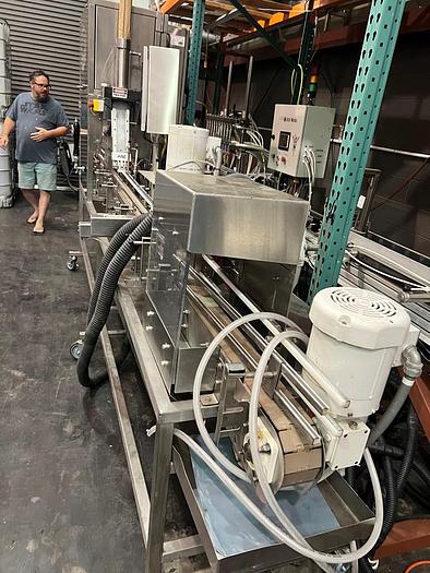 Used Filling Line, Cans, S/st, 30 CPM, ABE, LinCan 30 #A744683