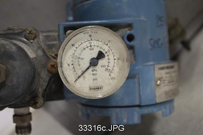 Used Fisher Rosemount 846 DS1J1 K5 Current to Pressure Transducer #33316