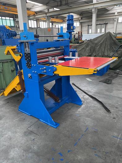 Used  NOVASTILMEC 870x3mm S.S. Slitting Line (Used) #3631