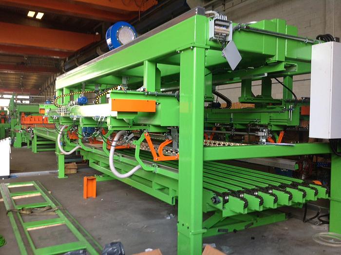 New F&P Alu. Sheet Stacker, "Bomb Door" Type (New) #3389