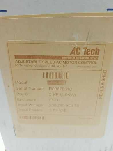 AC TECH TF250 5HP 208/240v