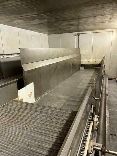 Used Advanced Systems Tray IQF Fluidized Tunnel Freezer, Md #586