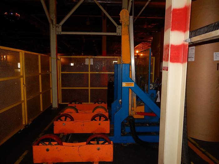 Used LM PAPER ROLL SAW