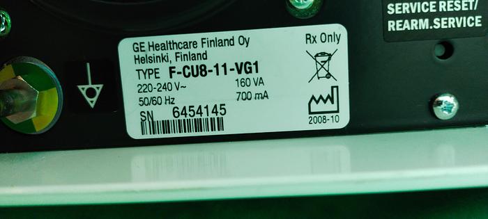 Gebraucht GE ohmeda D-FPD15-00 Patientenmonitor mit Zubehör  Patient monitor