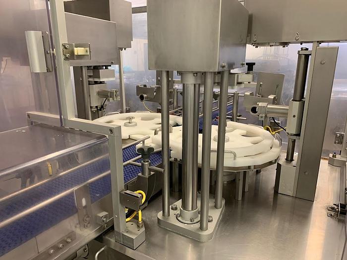 Very good used PACKAGING AUTOMATION STARWHEEL POT FILLER