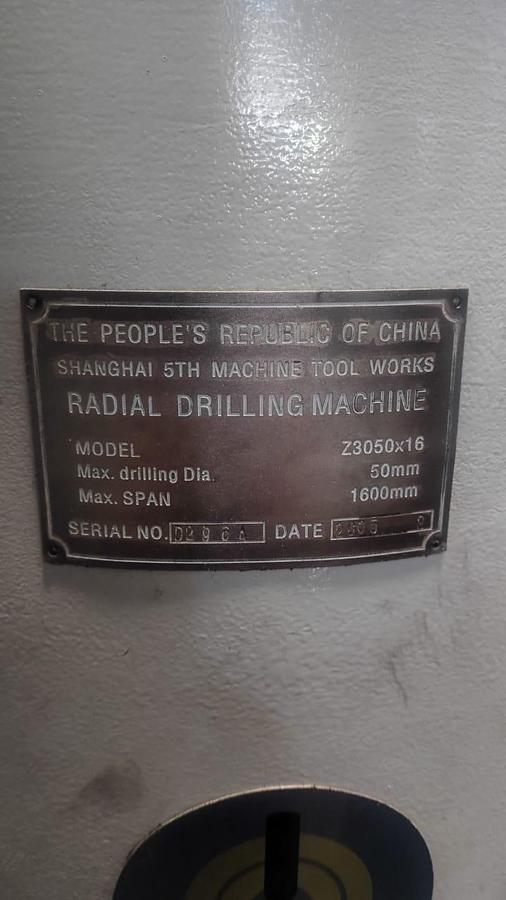 Usado Furadeira Radial Z3050 x 16 Diplomat