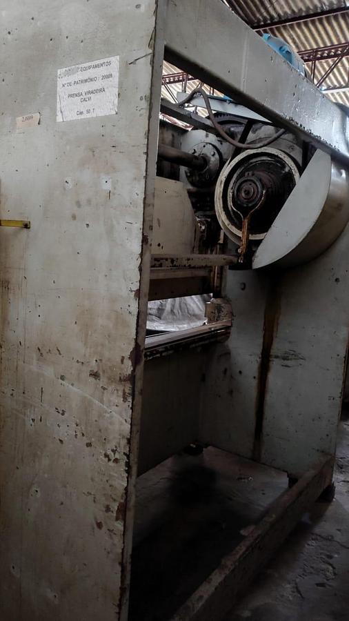 Usado Dobradeira Mecânica Calvi 3000 x 50ton