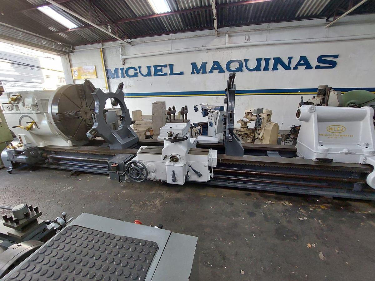 Usado TORNO MECANICO HORIZONTAL NILES 5000mm x 1800mm