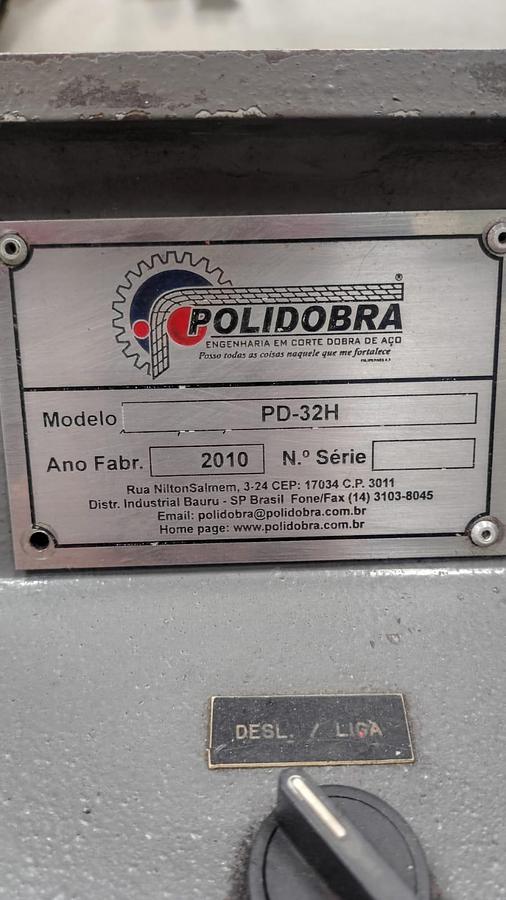 Usado Curvador para Vergalhão PD 32H