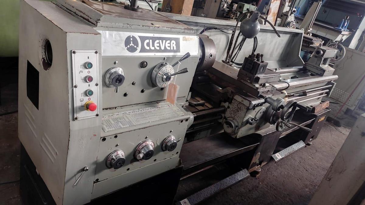 Usado TORNO MECÂNICO CLEVER L-2080 - 500MM X 2000MM