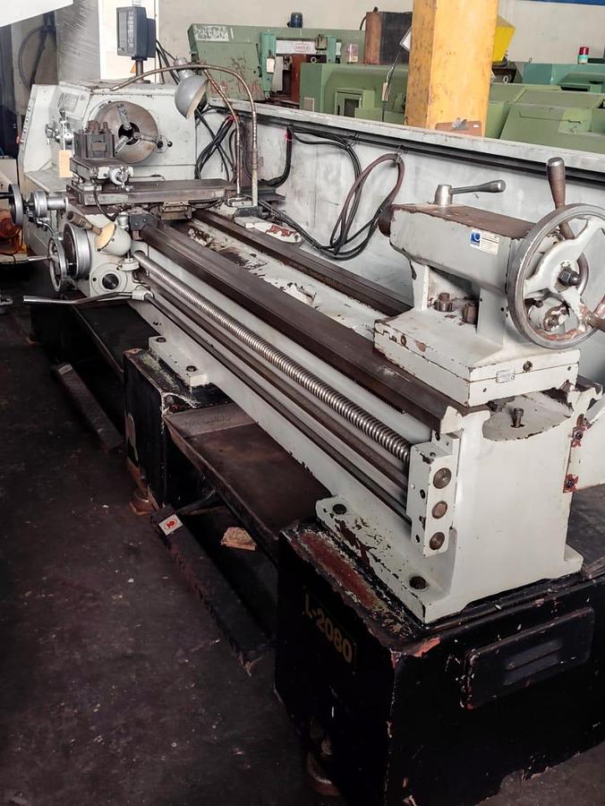 Usado TORNO MECÂNICO CLEVER L-2080 - 500MM X 2000MM