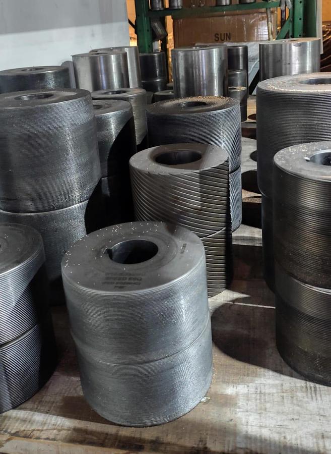 Usado Rolos para laminadora de Rosca